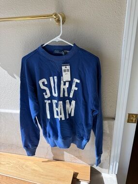 New Polo by Ralph Lauren Crewneck Cotton Sweatshirt